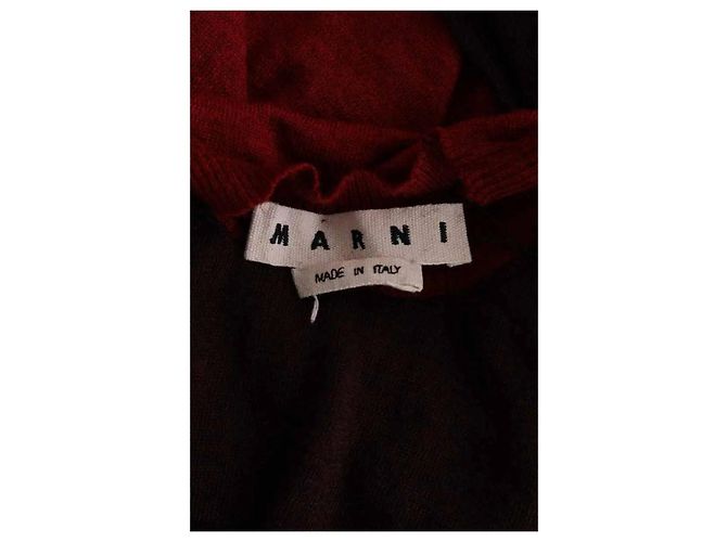 Marni Wollpullover bordeaux - Ansicht 5
