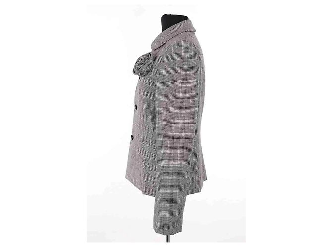 Comme Des Garcons Schwarzer Wollblazer Größe S - Ansicht 3