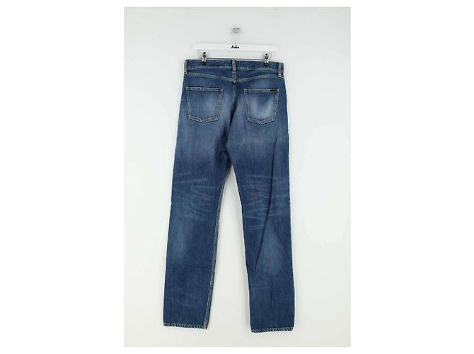 Autre Marque Vaqueros rectos azules Saint Laurent - vista 3