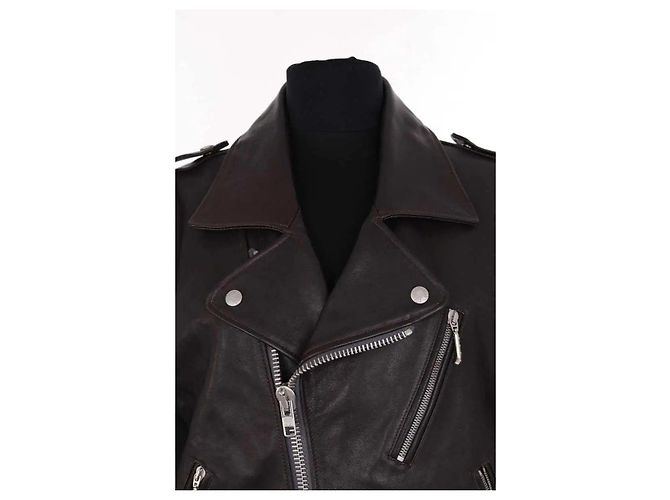 Kenzo Lederjacke braun - Ansicht 2