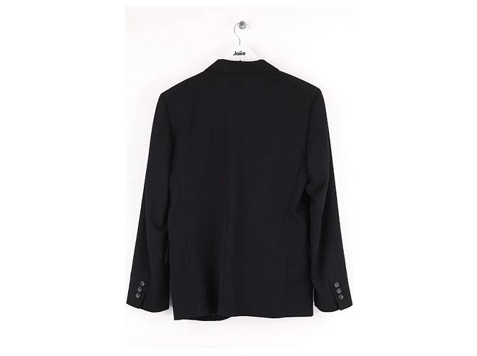 Comme Des Garcons schwarzer Wollblazer - Ansicht 3