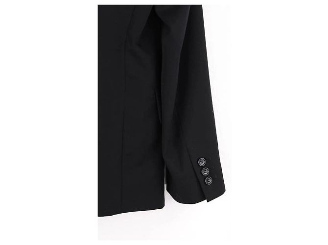 Comme Des Garcons schwarzer Wollblazer - Ansicht 4