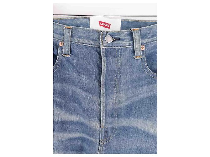 Vaqueros rectos azules de algodón Junya Watanabe x Levis - vista 2