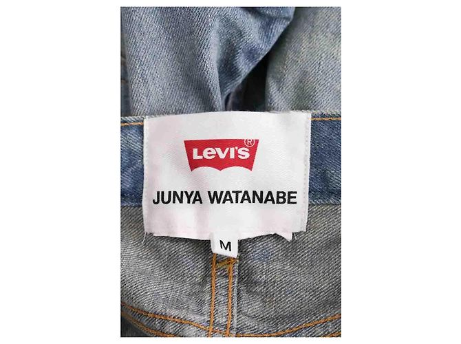 Vaqueros rectos azules de algodón Junya Watanabe x Levis - vista 5