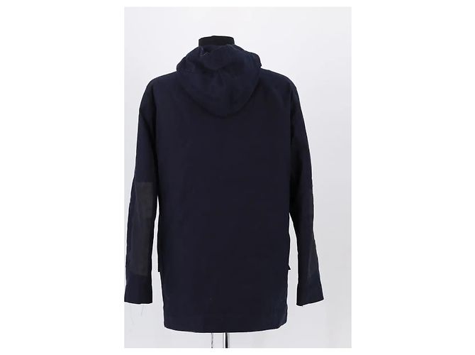 Sandro Parka de algodón azul marino - vista 4