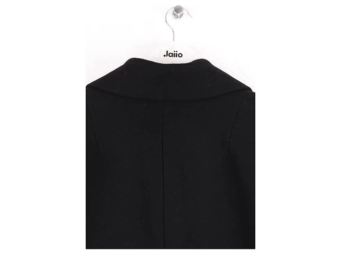 Chaqueta de lana negra Jean Patou Negro - vista 4