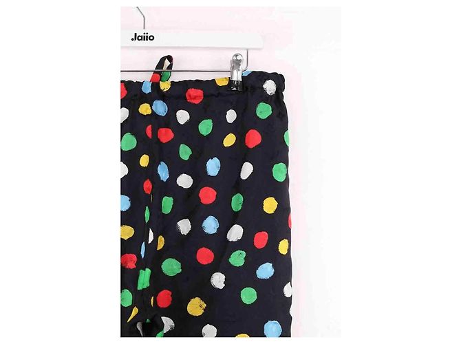 Louis Vuitton Pantaloni dritti multicolore - vista 4