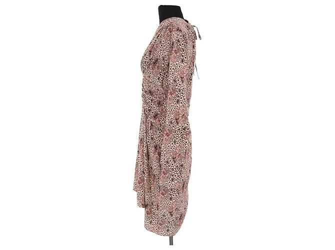 Vestido de seda bege Isabel Marant - vista 3