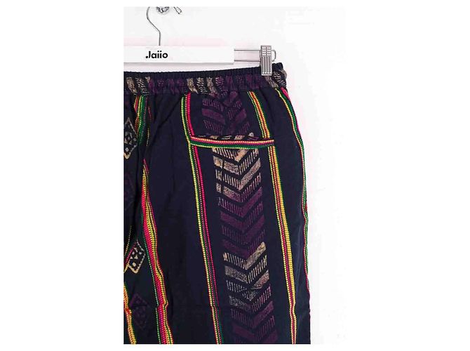 Autre Marque Pantaloni larghi blu navy - vista 4
