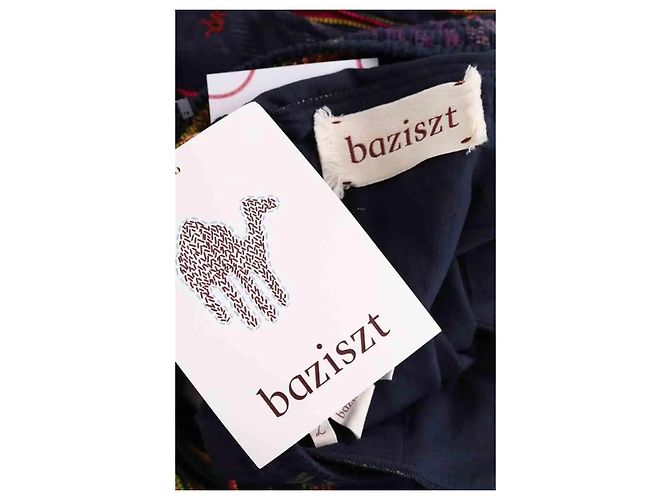Autre Marque Pantaloni larghi blu navy - vista 5