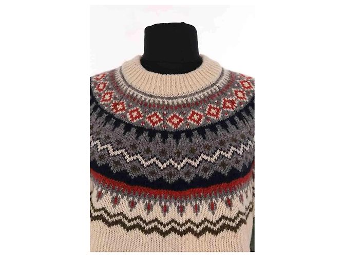 Junya Watanabe mehrfarbiger Wollpullover Mehrfarben - Ansicht 2