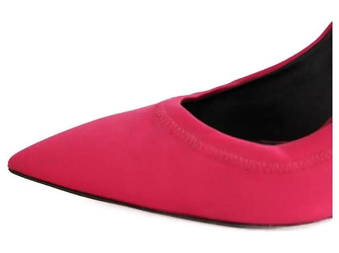 Louis Vuitton Pink Cloth Heels Size 39 - view 5