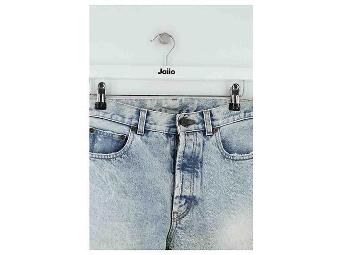Autre Marque Jeans dritti blu Saint Laurent - vista 2