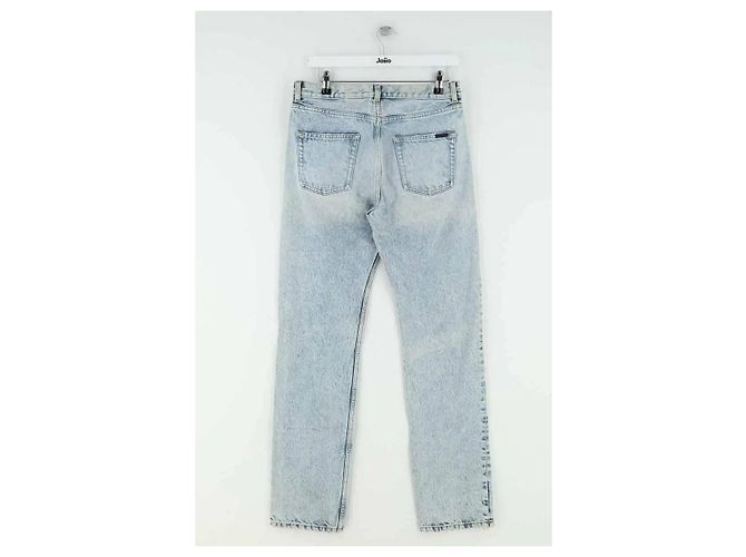 Autre Marque Jeans dritti blu Saint Laurent - vista 3