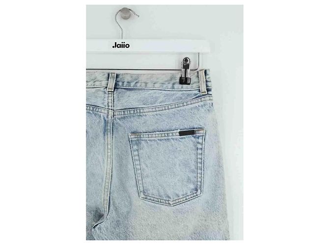 Autre Marque Jeans dritti blu Saint Laurent - vista 4