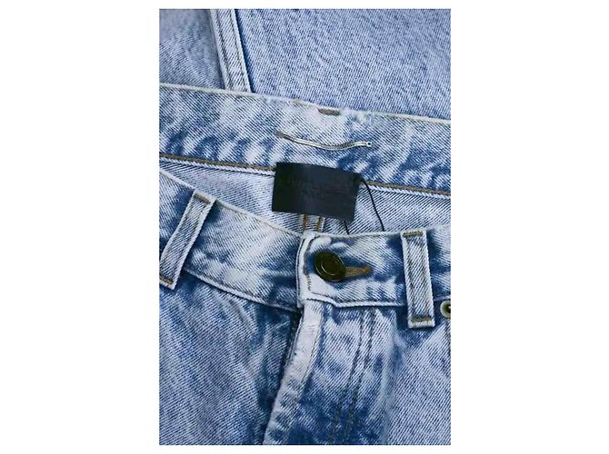 Autre Marque Jeans dritti blu Saint Laurent - vista 5