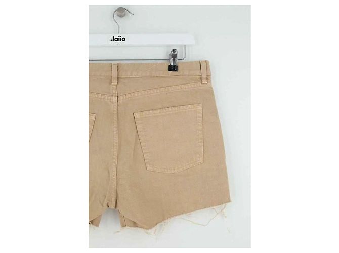 Autre Marque Saint Laurent Baumwollshorts Camel - Ansicht 4