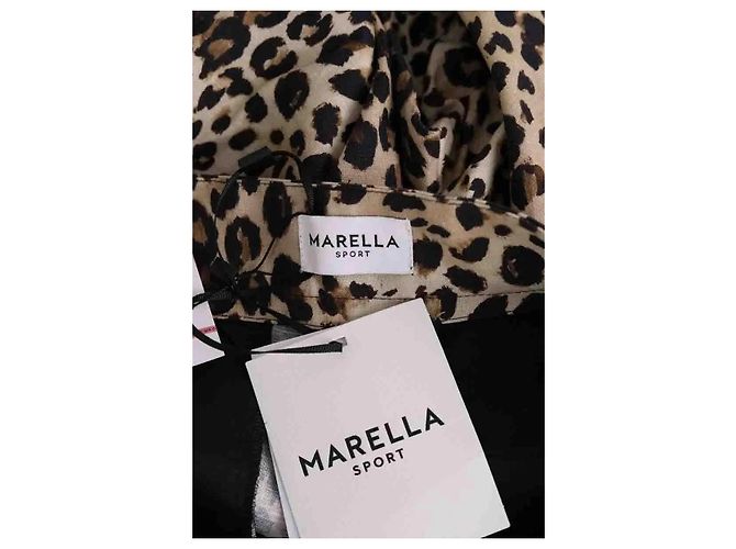 Marella Beige weite Hose - Ansicht 5