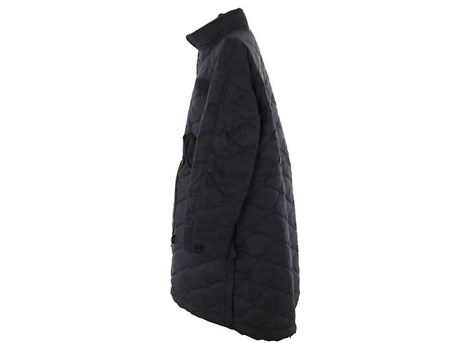 Abrigo negro Sacai - vista 3