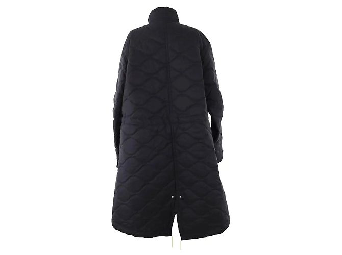 Abrigo negro Sacai - vista 4