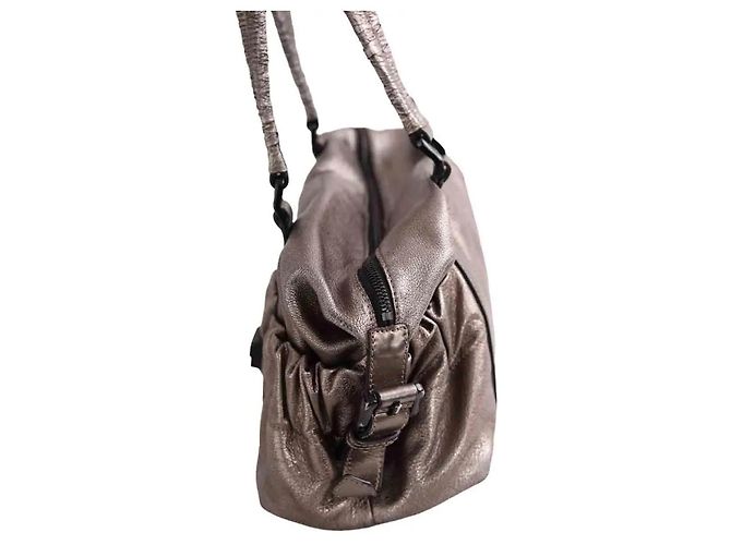 Borsa argentata Burberry Argento - vista 3