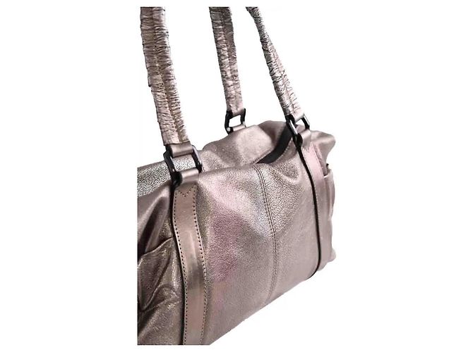 Borsa argentata Burberry Argento - vista 4