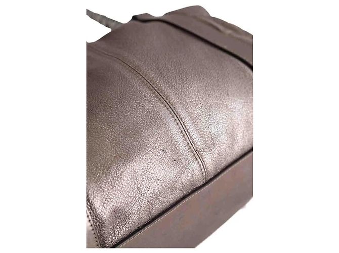 Borsa argentata Burberry Argento - vista 6