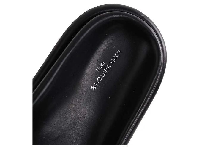 Louis Vuitton Schwarze Pool Pillow Mules - Ansicht 5