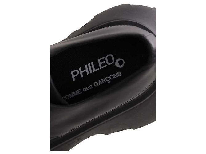 Autre Marque Scarpe stringate PHILEO Comme des garcons in pelle nera Nero - vista 6