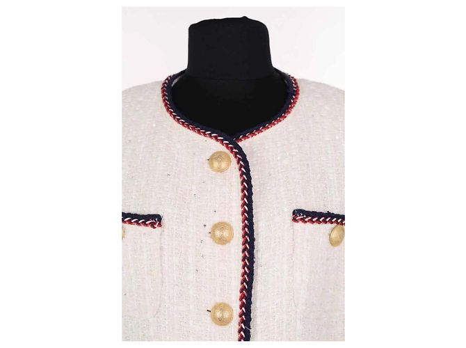 Chaqueta Weill de algodón ecru Crudo - vista 2