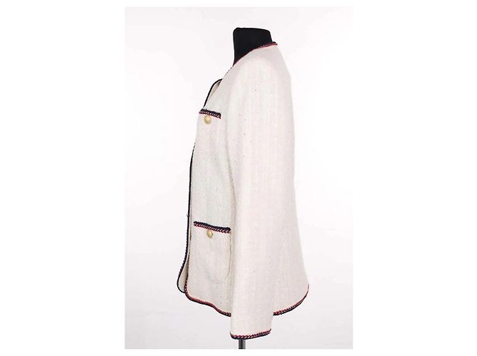 Chaqueta Weill de algodón ecru Crudo - vista 3