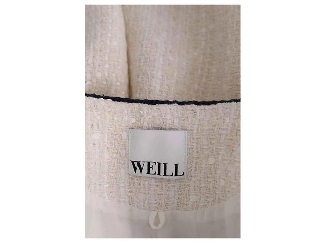 Chaqueta Weill de algodón ecru Crudo - vista 5