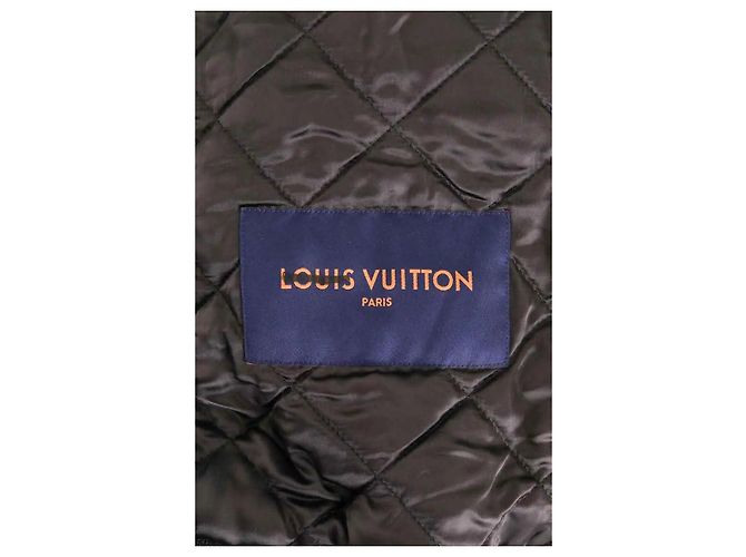 Louis Vuitton Jacke aus Wolle Anthrazit Anthrazitgrau - Ansicht 5