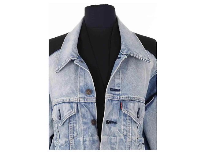 Giacca Junya Watanabe in cotone blu - vista 2