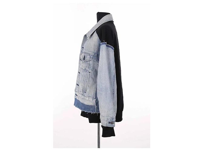 Giacca Junya Watanabe in cotone blu - vista 3