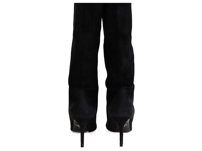 Botas Prada de ante negro - vista 2