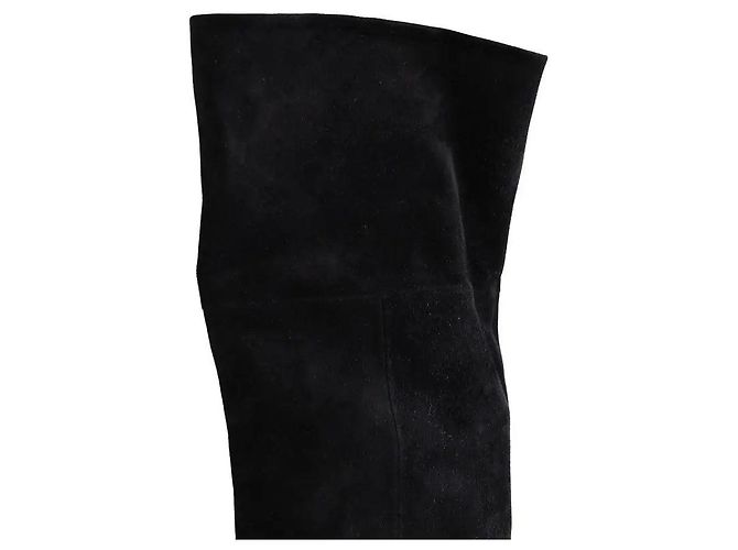Botas Prada de ante negro - vista 5