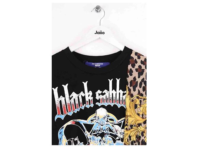 Junya Watanabe T-Shirt aus Baumwolle Schwarz - Ansicht 2