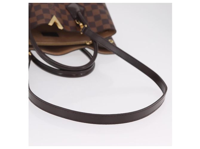 LOUIS VUITTON Damier Ebene Kensington Hand Bag N41435 LV Auth BA15892V - vista 10
