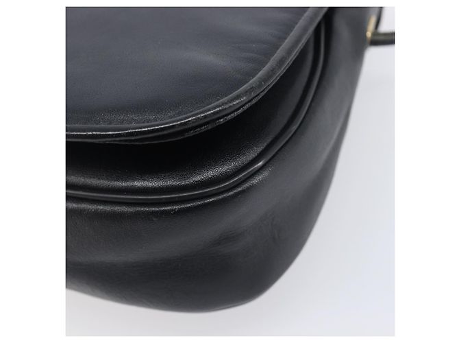 Borsa a tracolla GIVENCHY in pelle nera e oro Auth 208740 Nero D'oro - vista 12