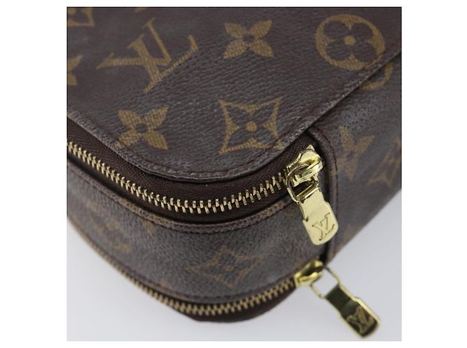 LOUIS VUITTON Monogram Trousse Brush MG Cosmetic Pouch M47505 LV Auth 208767 - vista 11