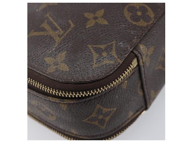 LOUIS VUITTON Monogram Trousse Brush MG Cosmetic Pouch M47505 LV Auth 208767 - vista 13