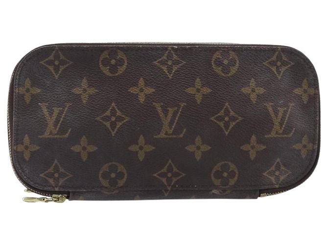 LOUIS VUITTON Monogram Trousse Brush MG Cosmetic Pouch M47505 LV Auth 208767 - vista 2