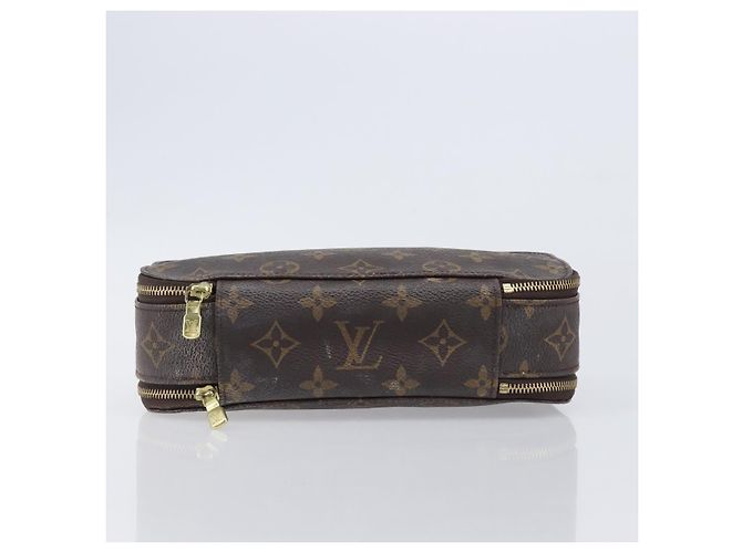 LOUIS VUITTON Monogram Trousse Brush MG Cosmetic Pouch M47505 LV Auth 208767 - vista 8