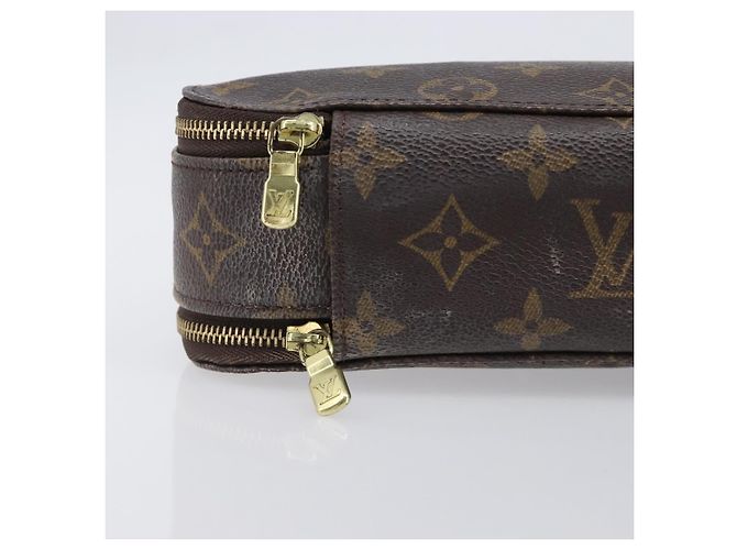 LOUIS VUITTON Monogram Trousse Brush MG Cosmetic Pouch M47505 LV Auth 208767 - vista 9
