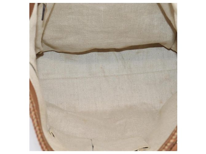 Borsa Tote GUCCI GG Canvas Beige Gold 257031 Auth ep16406 D'oro - vista 16