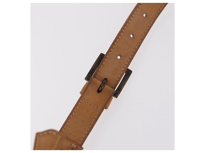 Bolso de hombro Christian Dior Trotter Canvas PVC Navy Gold Auth 203833 Dorado Azul marino - vista 10