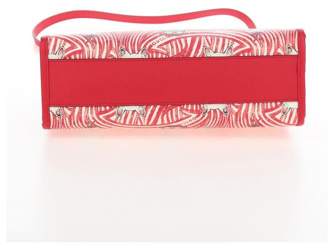 GUCCI x Higuchi Yuuko Handtasche PVC 2way Rot 630542 Auth 167781SM - Ansicht 11