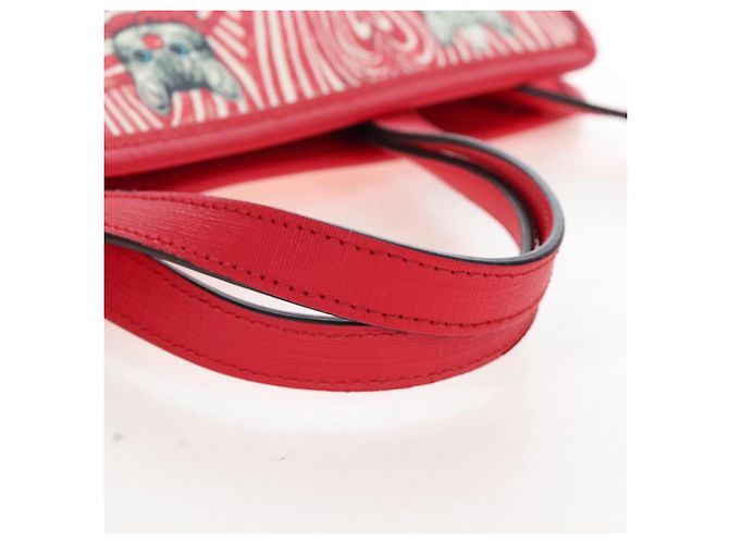 GUCCI x Higuchi Yuuko Handtasche PVC 2way Rot 630542 Auth 167781SM - Ansicht 7
