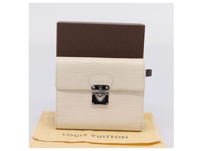 LOUIS VUITTON Epi Portefeuille Koala Wallet White M5801J LV Auth 208845V - Ansicht 12